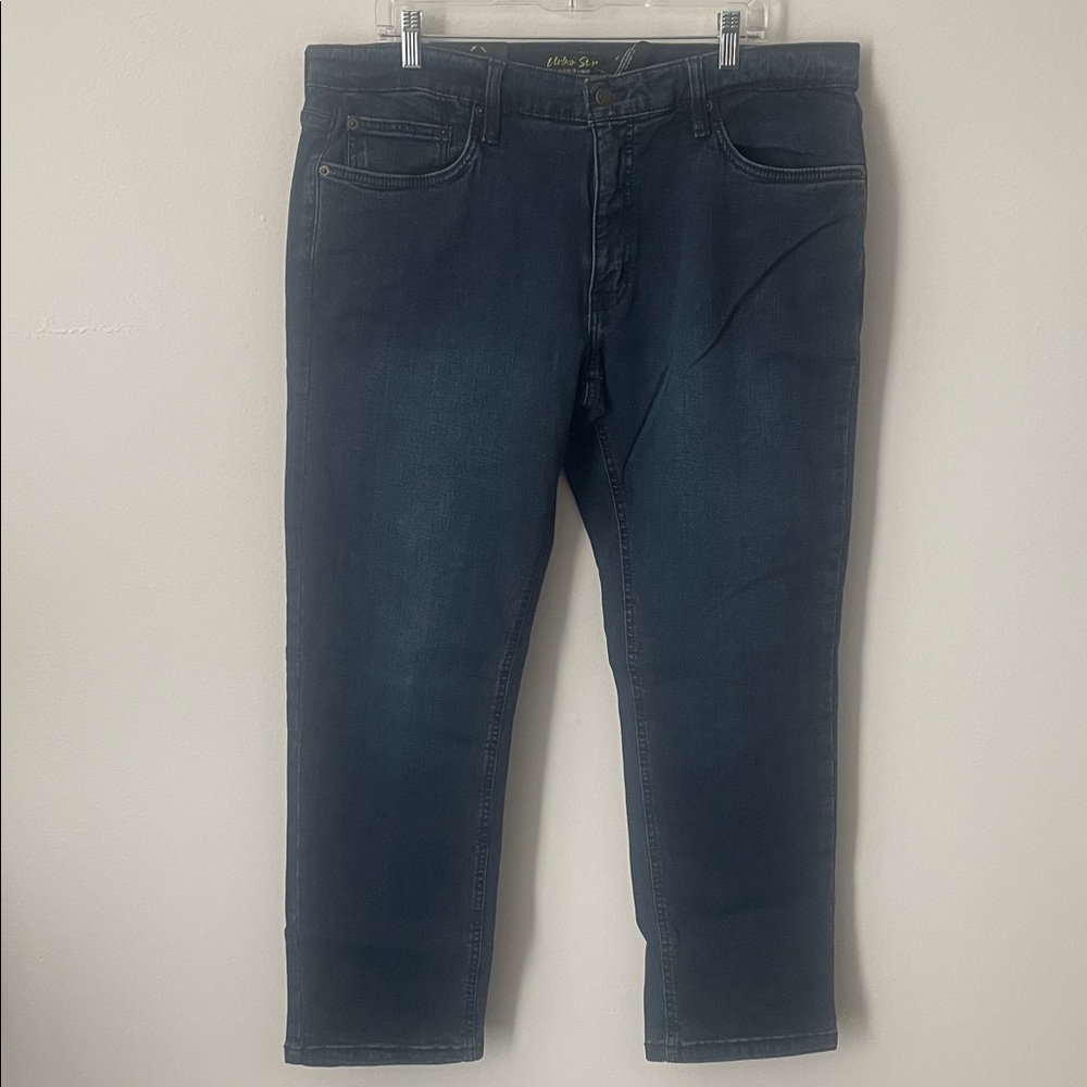 Urban Star Men's Stretch Slim Fit Jeans, Bark Blue, Size 38x39 /Z8